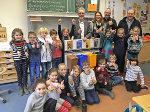 Vier Behälter für die Umwelt Münsters Schulen trennen konsequent